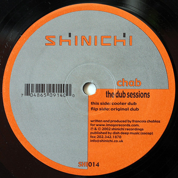 SHI014 - Chab - The Dub Sessions - (Vinyl) – Yoshitoshi Recordings