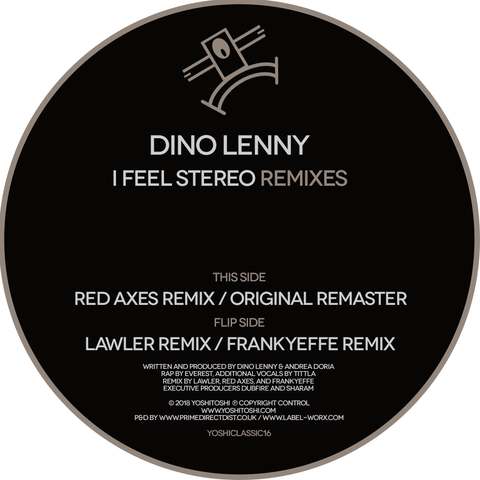 Dino Lenny - I Feel Stereo Remixes (Vinyl)