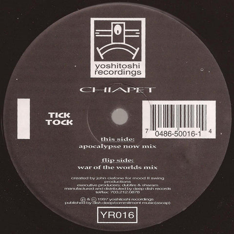 YR016 - Chiapet - Tick Tock (Vinyl)
