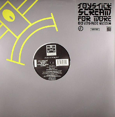 YR030 - Joystick - Go Insane (RMS) b/w Scream For More (Vinyl)