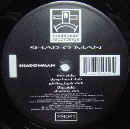 YR041 - Shad-o-Man - Shadowman (Vinyl)