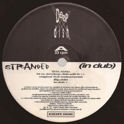 DDR006 - Deep Dish – Stranded (In Dub) - (Vinyl)