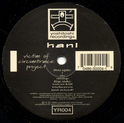 YR004 - Hani - Victim Of Circumtrance Project - (Vinyl)
