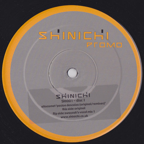 SHI001 - Altocamet – Pasion Descalza - (Vinyl)