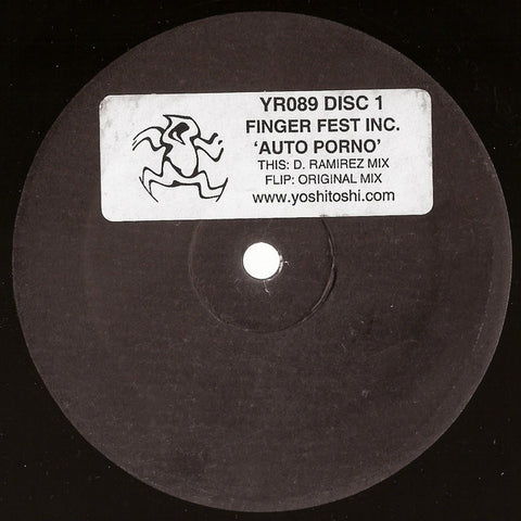 YR089 - Finger Fest Inc. ‎– Auto Porno (Remixes) - (Vinyl)