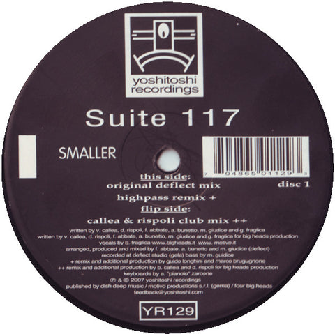 YR129 - Suite 117 ‎– Smaller - (Vinyl)