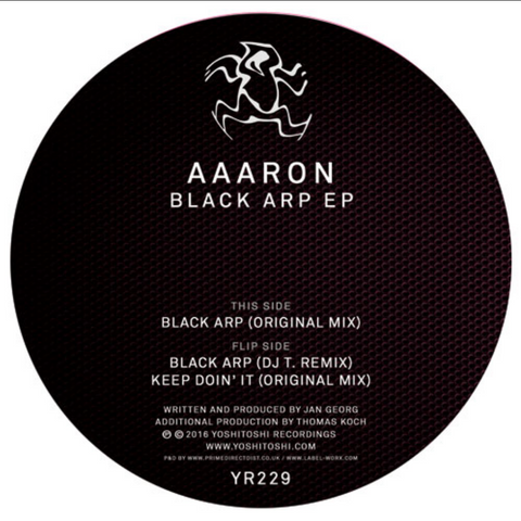 YR229 -  Aaaron – Black Arp EP - (Vinyl)
