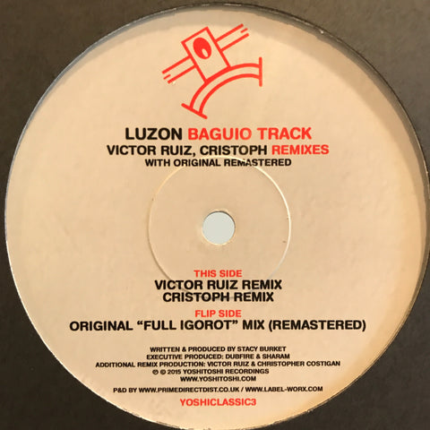 Luzon - The Baguio Track Remixes from Yoshitoshi Recordings