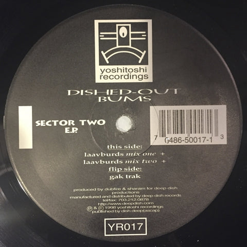 YR017 - Dished-Out Bums - Sector Two EP - (Vinyl)
