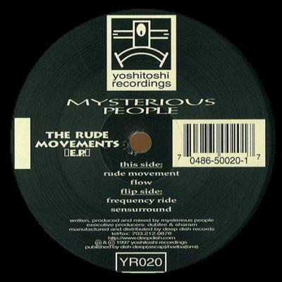YR020 - Mysterious People - The Rude Movements EP (Vinyl)