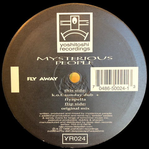 YR024 - Mysterious People - Fly Away - (Vinyl)