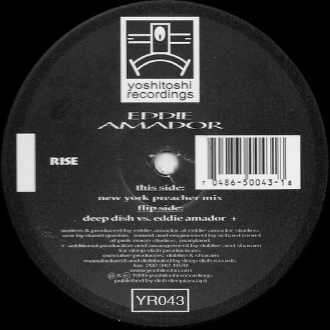 YR043 - Eddie Amador - Rise (Vinyl)