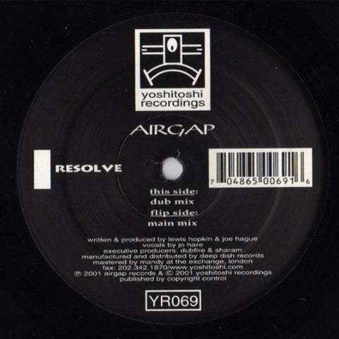 YR069 - Airgap - Resolve - Vinyl