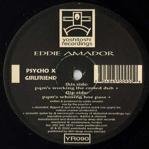 YR090 - Eddie Amador - Psycho X Girlfriend (Vinyl)